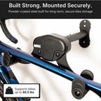 Durovelo Bike Wall Mount - Horizontal Garage Bike Storage System